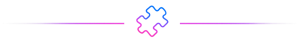 Puzzle mit Trennlinie